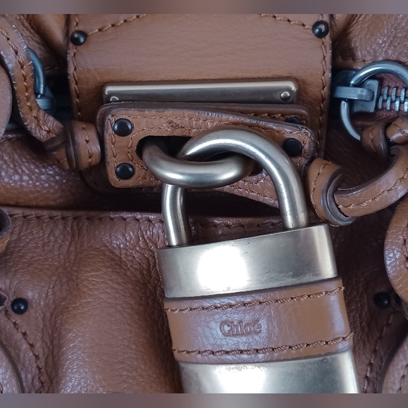 Chloe Vintage Paddington brown leather Handbag - Picture 7 of 16